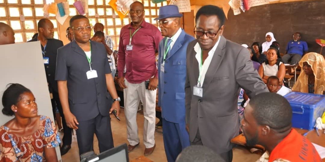 Recensement biométrique des citoyens pour les électorales pour les élections de 2023 au Togo