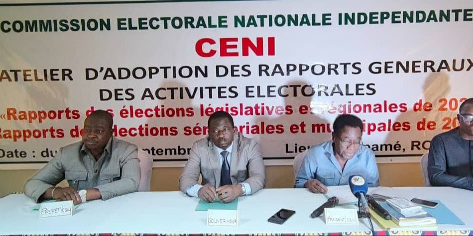 LA CENI ADOPTE SES RAPPORTS D’ELECTIONS A ATAKPAME